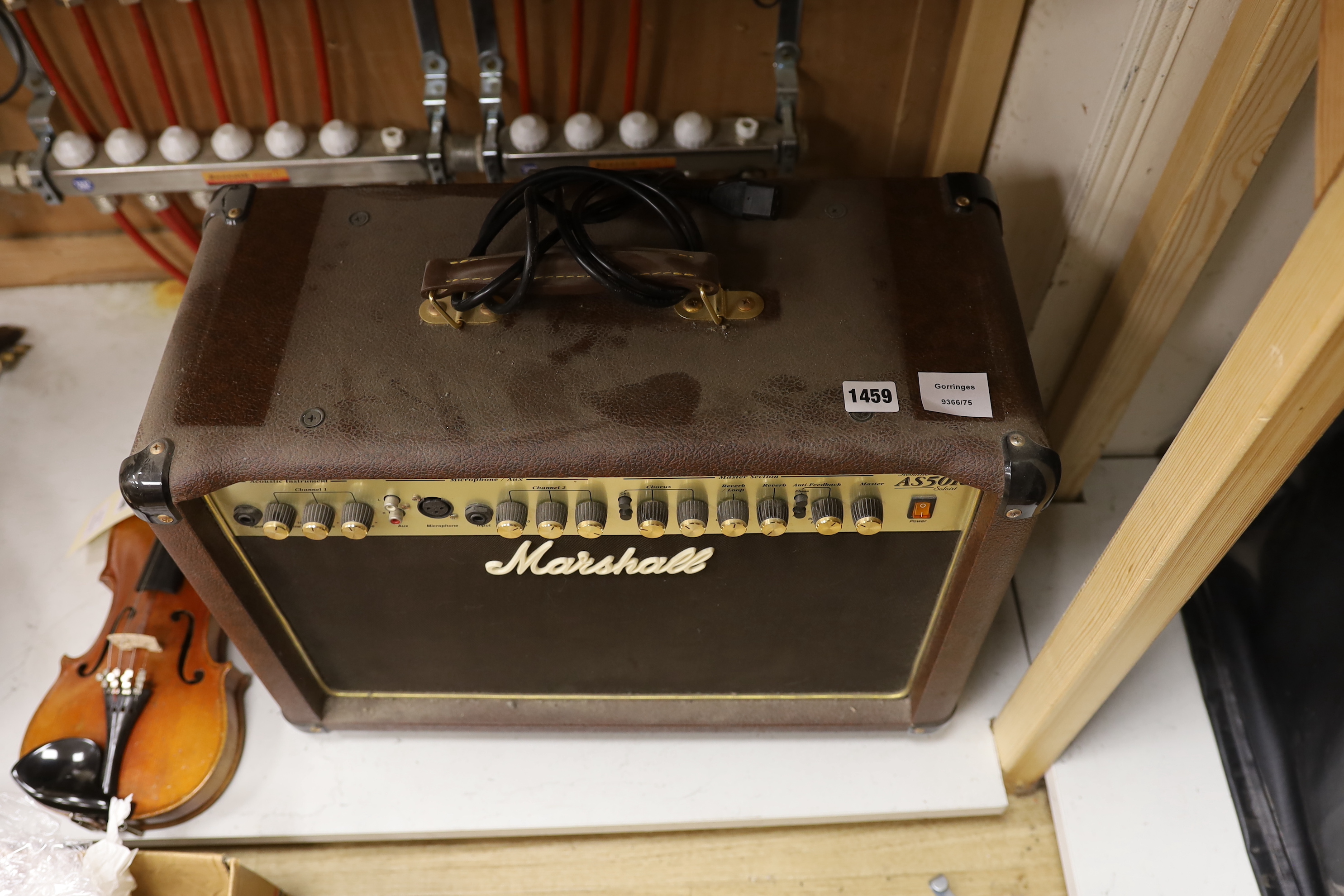 A Marshall AS50R amplifier